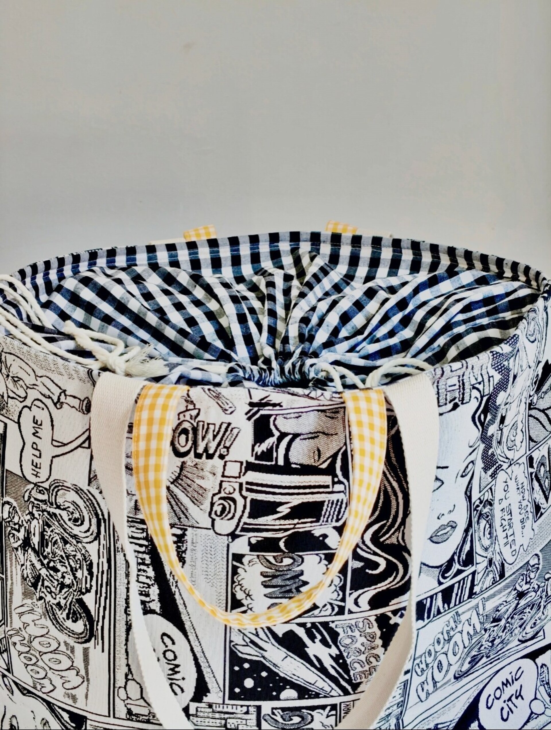 Bolso tote grande estilo comic - 2
